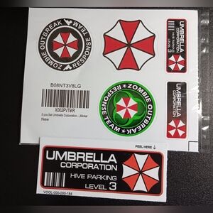 Zombie Outbreak Response Team Stickers  (NEW)